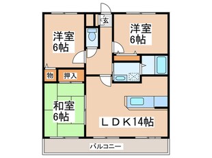 メゾン国分坂の物件間取画像